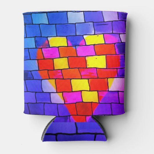 Heart Art Koelbox Blikjeskoeler (Voorkant)