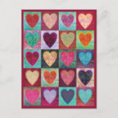 Heart Art Tiles Briefkaart (Voorkant)