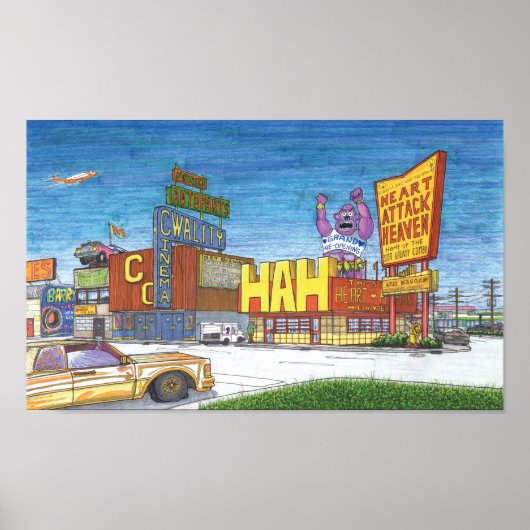 Heart Attack Heaven: Baitline Rd. Poster (Voorkant)