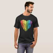 Heart Autism Awareness Puzzle Valentines Day Mothe T-shirt (Voorkant volledig)