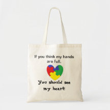 Heart Autism Bag