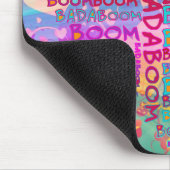 Heart Badaboom | hartpatroon Muismat (Hoek)