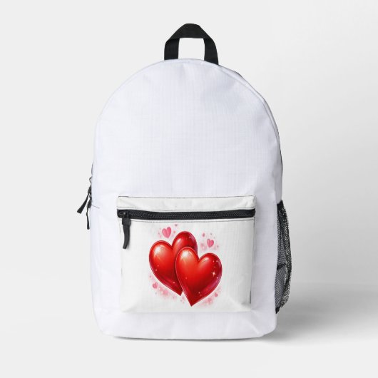 Heart Bagpackets Bedrukte Rugzak (Voorkant)