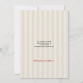 Heart Ball Fundraiser Event Invitation Kaart (Achterkant)