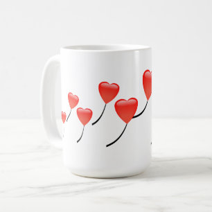 Heart Balloons Coffee-Mok Koffiemok