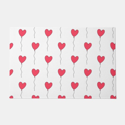 Heart Balloons Deurmat (Voorkant)