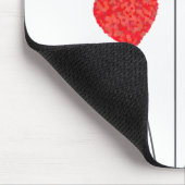 Heart Balloons Illustration Design Muismat (Hoek)