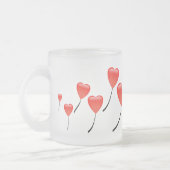 Heart Balloons Matglas Koffiemok (Links)