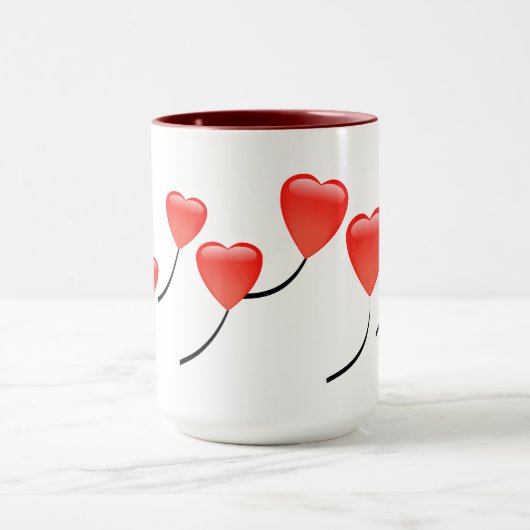 Heart Balloons Mok (Midden)