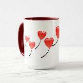 Heart Balloons Mok (Voorkant links)