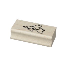 Heart Balloons Rubberstempel