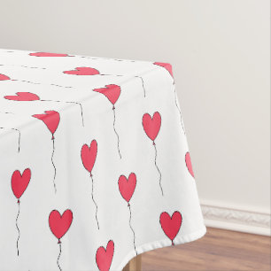 Heart Balloons Tafelkleed