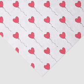 Heart Balloons Tissuepapier (Detail)
