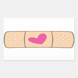 Heart Bandaid sticker