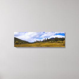 Heart Bar Meadow in de Herfst Canvas Afdruk