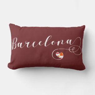 Heart Barcelona Pillow, Catalaans Kussen
