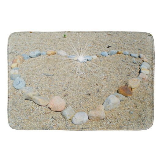 Heart Bath/Kitchen Mat (Voorkant)