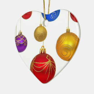 Heart Bauble Hanging Tree kerstdecoratie Keramisch Ornament
