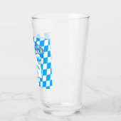 Heart Bayern Beiarian Flag Colors Oktoberfest Glas (Links)