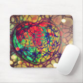 Heart Beat Art Mosaic Muismat (Met muis)