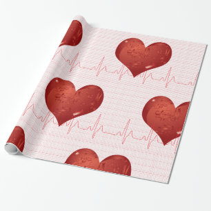 Heart Beat Cadeaupapier