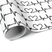 Heart Beat Cadeaupapier (Rol Hoek)