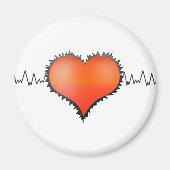 Heart Beat Magneet (Voorkant)