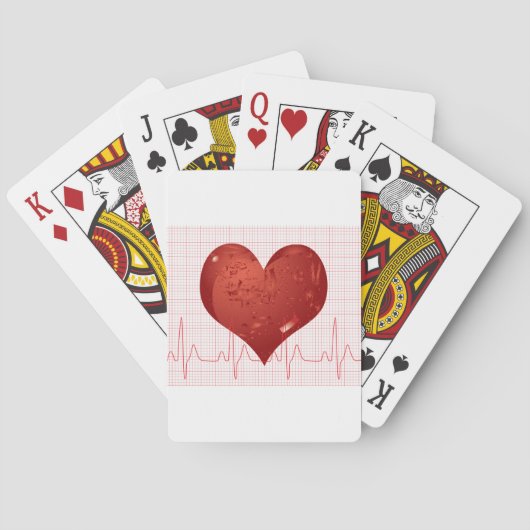 Heart Beat Pokerkaarten (Achterkant)
