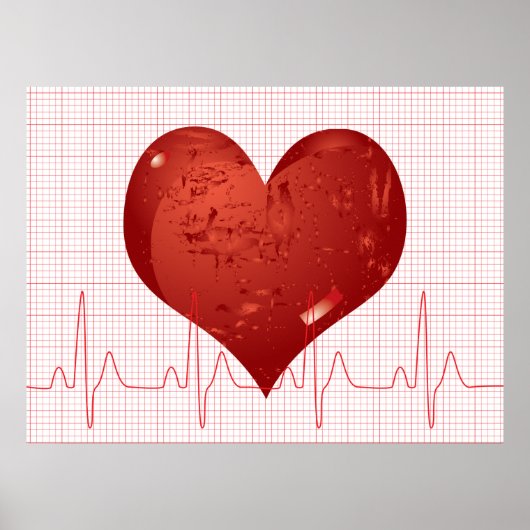 Heart Beat Poster (Voorkant)