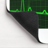 Heart Beat Pulse Trace Muismat (Hoek)