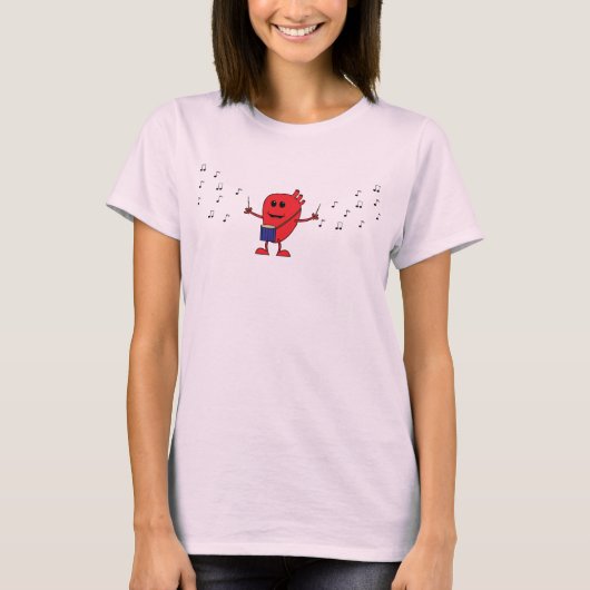 Heart Beat T-shirt (Voorkant)