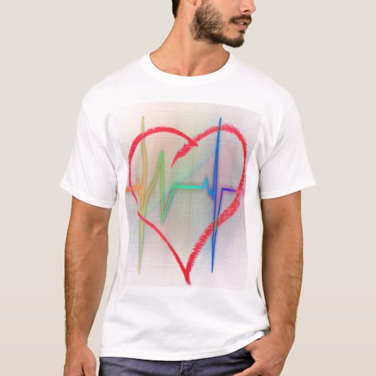 Heart Beat T-shirt (Voorkant)