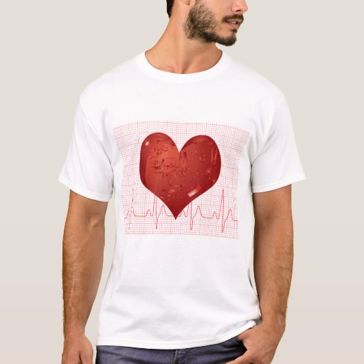 Heart Beat T-shirt (Voorkant)