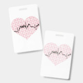 Heart Beat VII Badge (Voor- en achterkant)