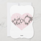 Heart Beat VII Feestdagenkaart (Achterkant)