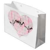 Heart Beat VII Groot Cadeauzakje (Achterkant Gekanteld)