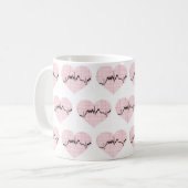 Heart Beat VII Koffiemok (Voorkant links)