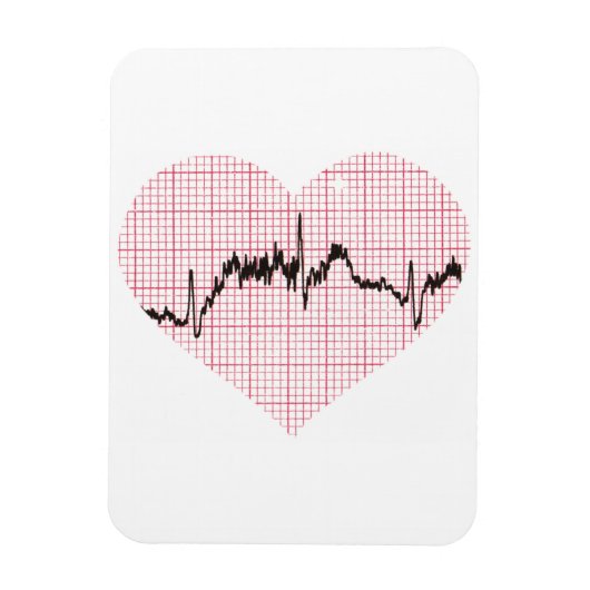 Heart Beat VII Magneet (Verticaal)