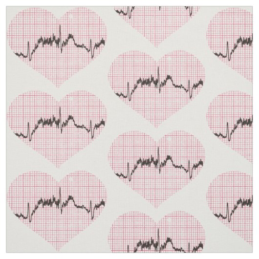 Heart Beat VII Stof (Swatch)