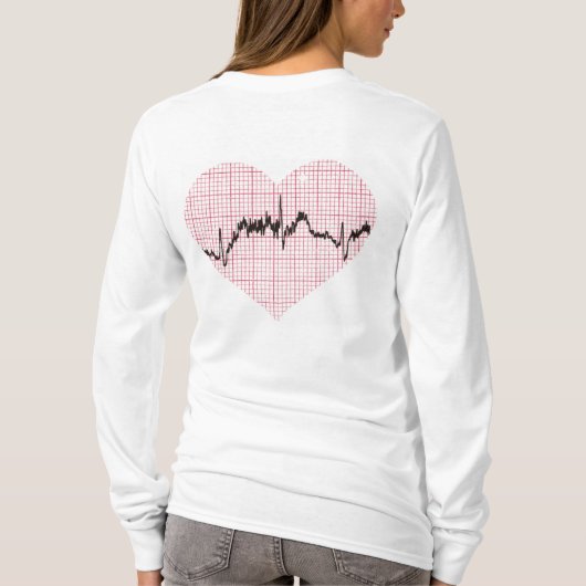 Heart Beat VII T-shirt (Achterkant)