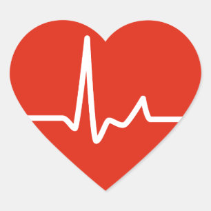 Heart Beats Hart Sticker