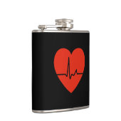 Heart Beats Heupfles (Rechts)