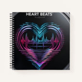 Heart Beats Journal – Write What Makes Your Heart  Notitieboek (Voorkant)