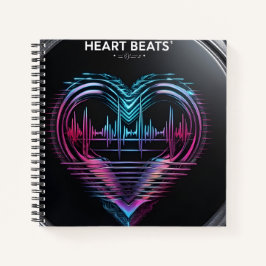 Heart Beats Journal – Write What Makes Your Heart  Notitieboek