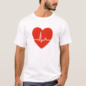Heart Beats T-Shirt (Voorkant)