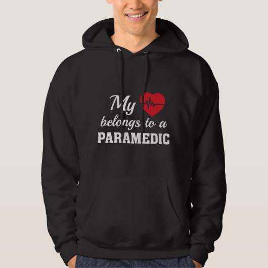 Heart behoort Paramedic Hoodie (Voorkant)