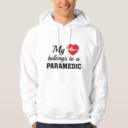 Heart behoort Paramedic Hoodie (Voorkant)