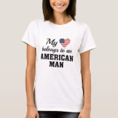 Heart behoort tot Amerikaans T-shirt (Voorkant)