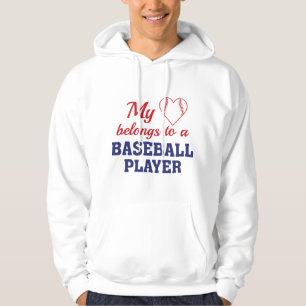 Heart behoort tot Baseball Hoodie