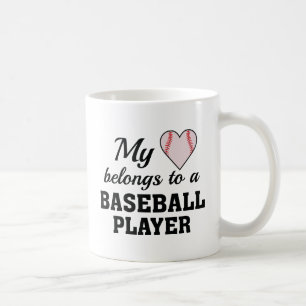 Heart behoort tot Baseball Koffiemok